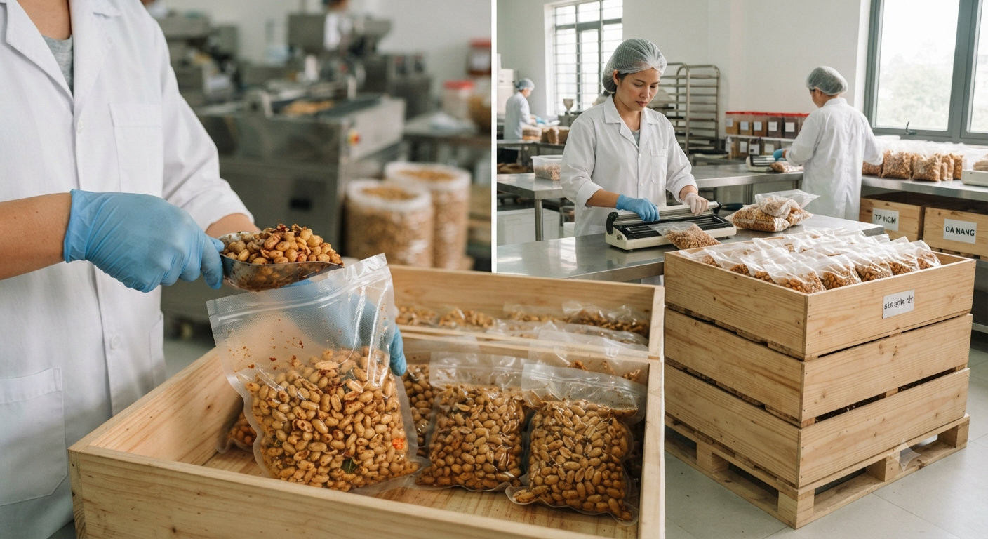 Những lưu ý quan trọng để bảo quản hương vị đậu phộng trong hành trình